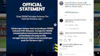 Bobotoh Curhat di Instagram Persib: ALUSKEUN TAKTIK LAIN TIKTOK 